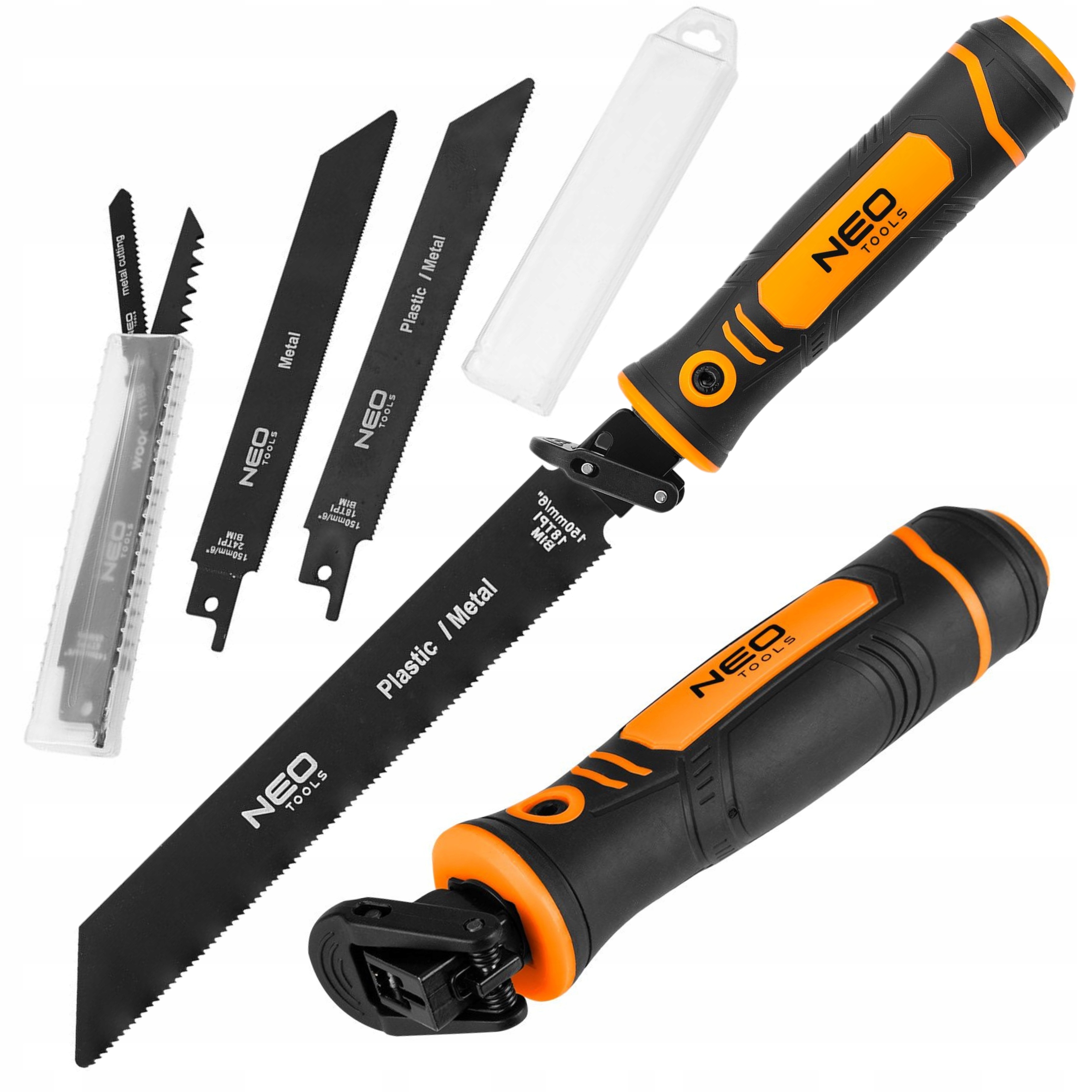 NEO UCHWYT RĘKOJEŚĆ BRZESZCZOTÓW ZESTAW 4+1 LISI OGON PIŁA SZABLASTA 44-650