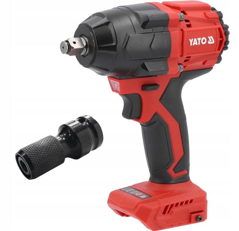 YATO KLUCZ UDAROWY 1/2'' DO KÓŁ AKUMULATOROWY BEZSZCZOTKOWY 18V 850NM