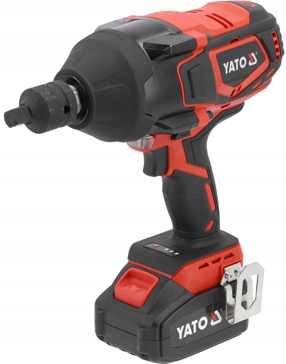 YATO KLUCZ UDAROWY BEZSZCZOTKOWY AKU 18V +4AH 3/4'' 2000NM ADAPTER 1/2''