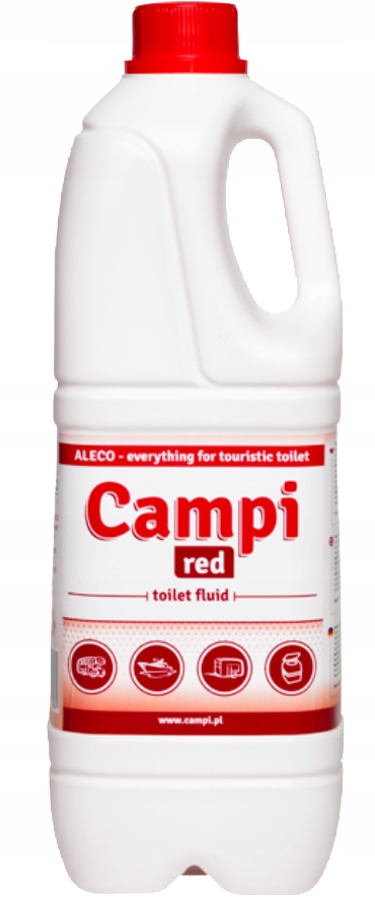 ZESTAW PŁYNÓW DO TOALET TURYSTYCZNYCH CAMPI 3x2L