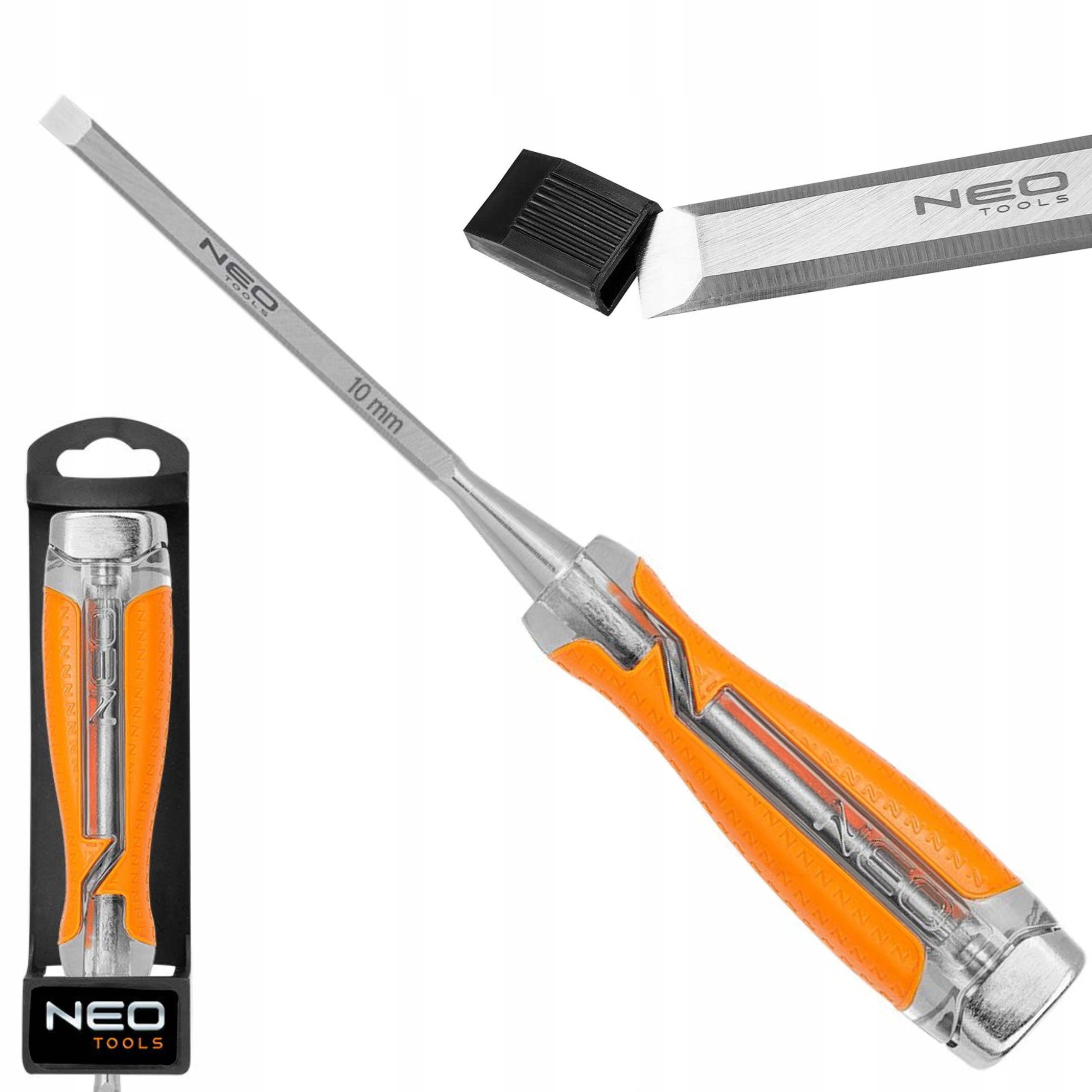 NEO 37-910 DŁUTO 10 MM CRV UCHWYT DWUKOMPONENTOWY