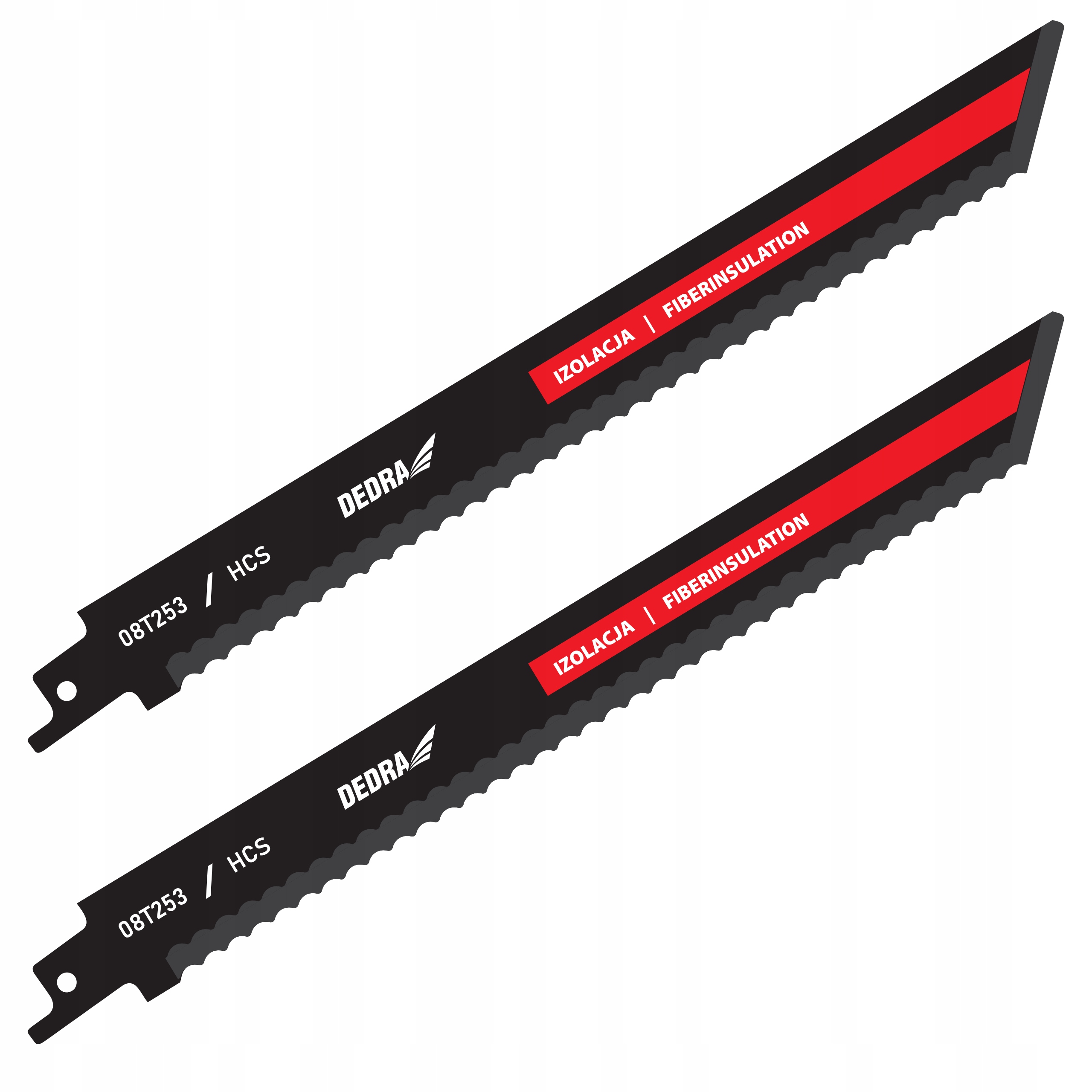 DEDRA 2 BRZESZCZOTY PIŁY SZABLASTEJ LISICY DO CIĘCIA IZOLACJI 225/200mm HCS