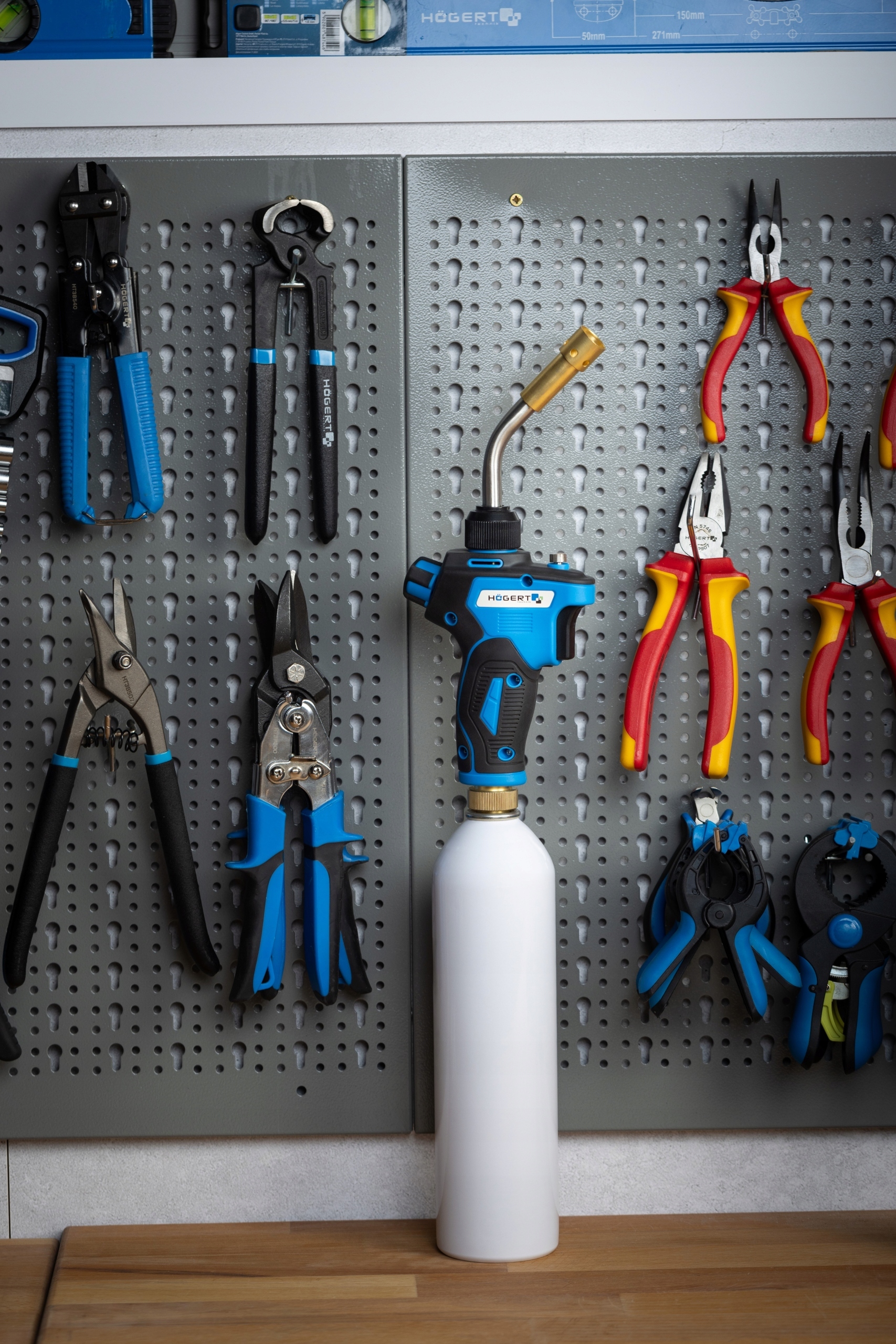 HOGERT LUTOWNICA PALNIK GAZOWY Z TRZEMA DYSZAMI HT2C506