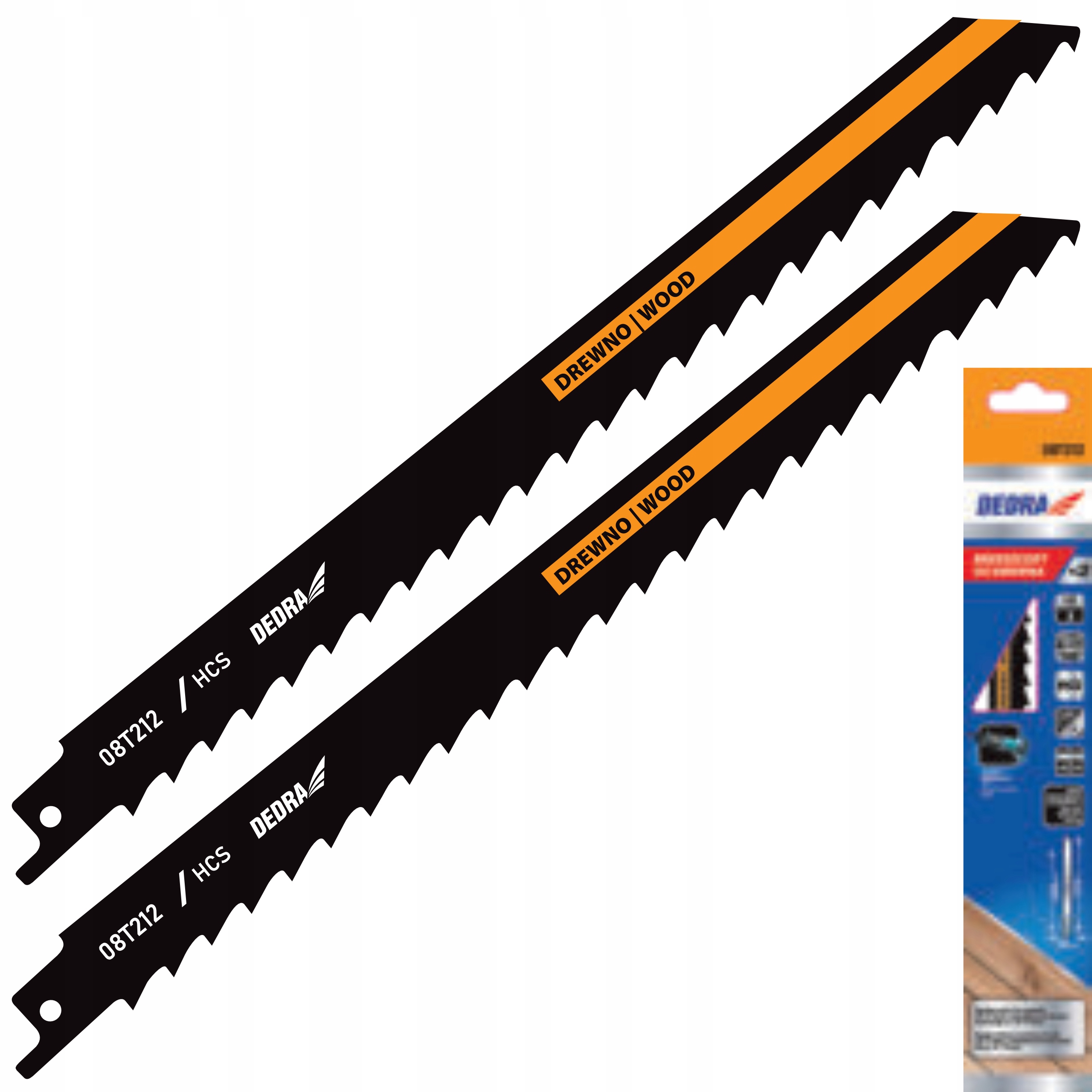 DEDRA 2el BRZESZCZOTY DO PIŁY SZABLASTEJ LISICY CIĘCIE DREWNA 225/200mm HCS