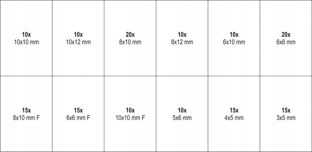 ZESTAW ŚRUB IMBUSOWYCH BEZ ŁBA 160SZ