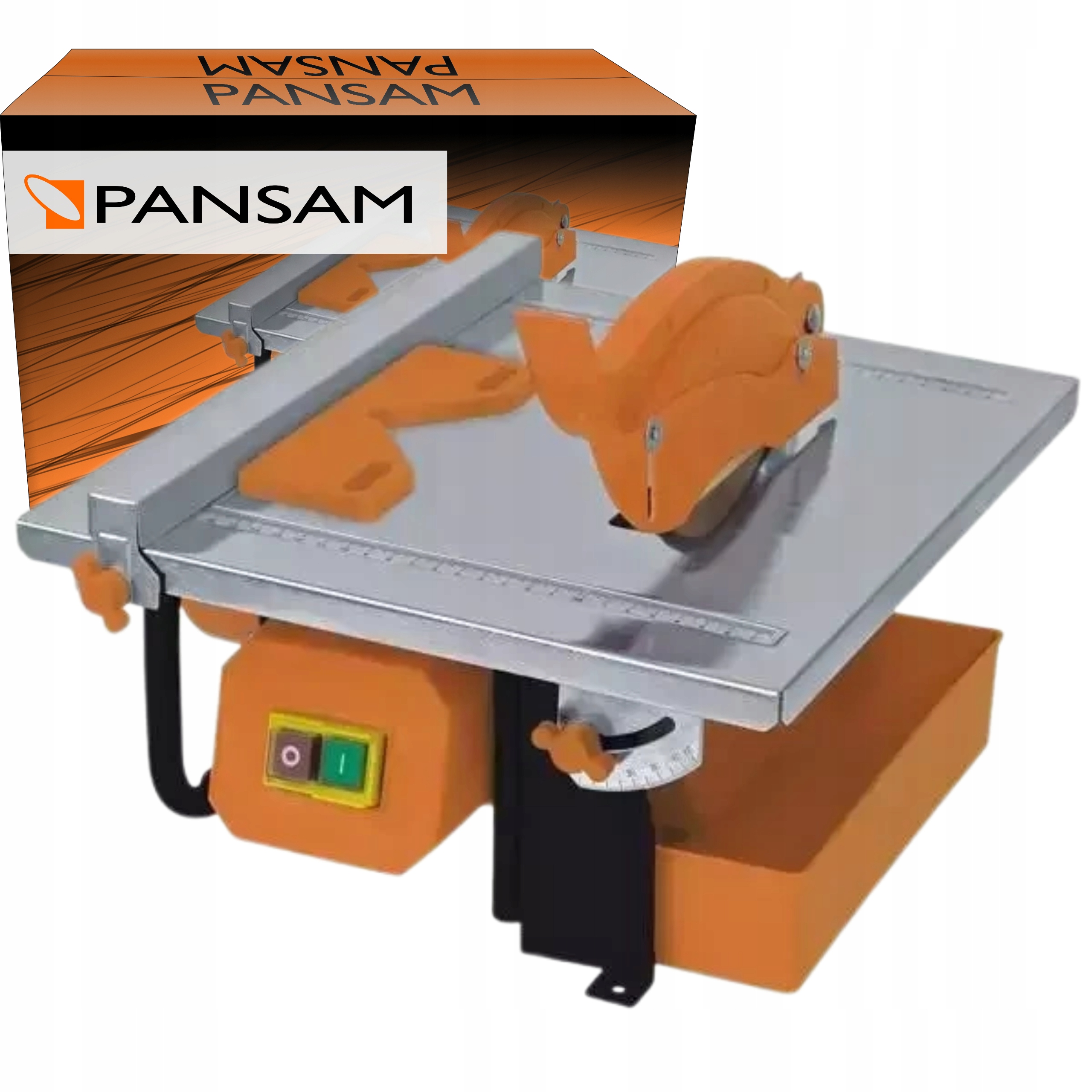 PANSAM PRZECINARKA DO GLAZURY PILARKA STOLIKOWA 450W TARCZA 180MM A040010