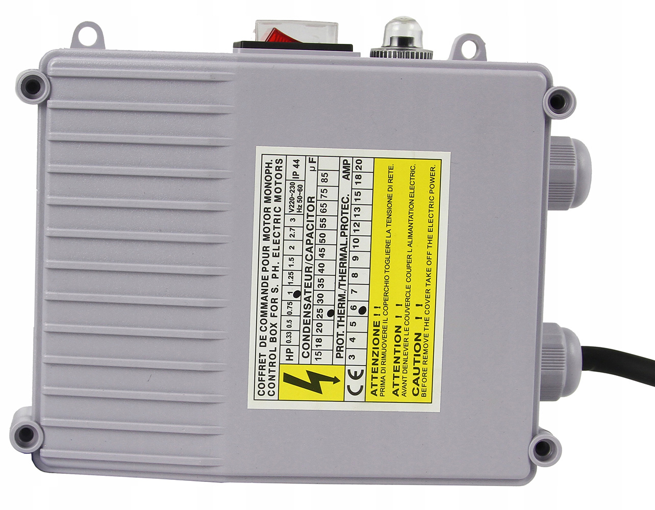 POMPA GŁĘBINOWA OGRODOWA 4QJD 0,75kW + CONTROL BOX + KABEL 35m M79914