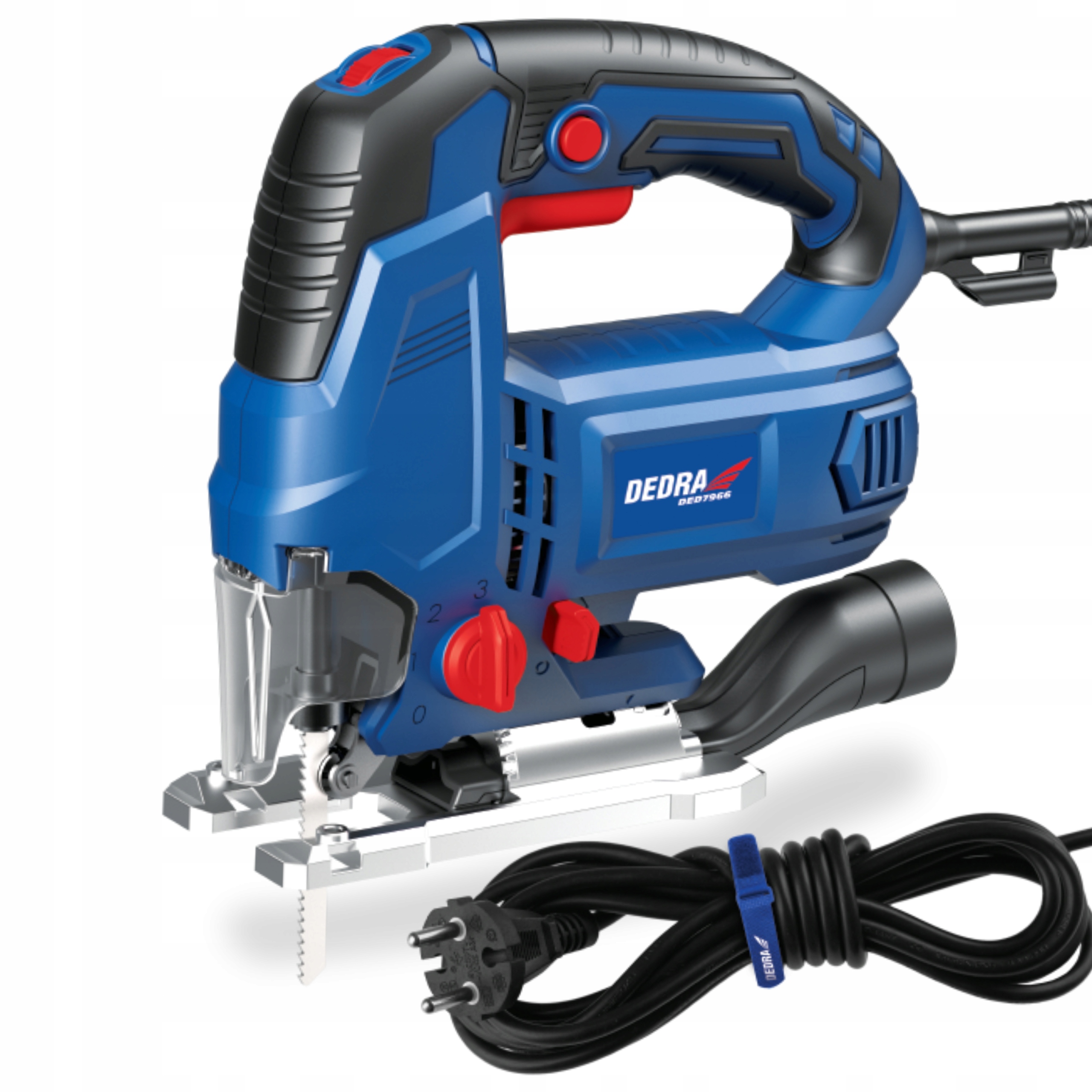 DEDRA WYRZYNARKA ELEKTRYCZNA OŚWIETLENIE LED 750 W CIĘCIE POD KĄTEM DED7966