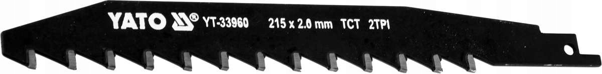 YATO BRZESZCZOT DO PIŁY SZABLASTEJ PUSTAKÓW CERAMICZNYCH 215mm YT-33960