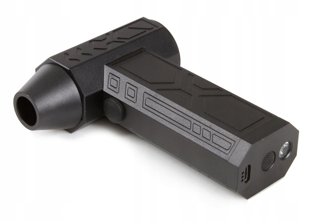 MAR POL DMUCHAWA ELEKTRYCZNA DO LIŚCI AUTA MINI WENTYLATOR Z LATARKĄ M88320