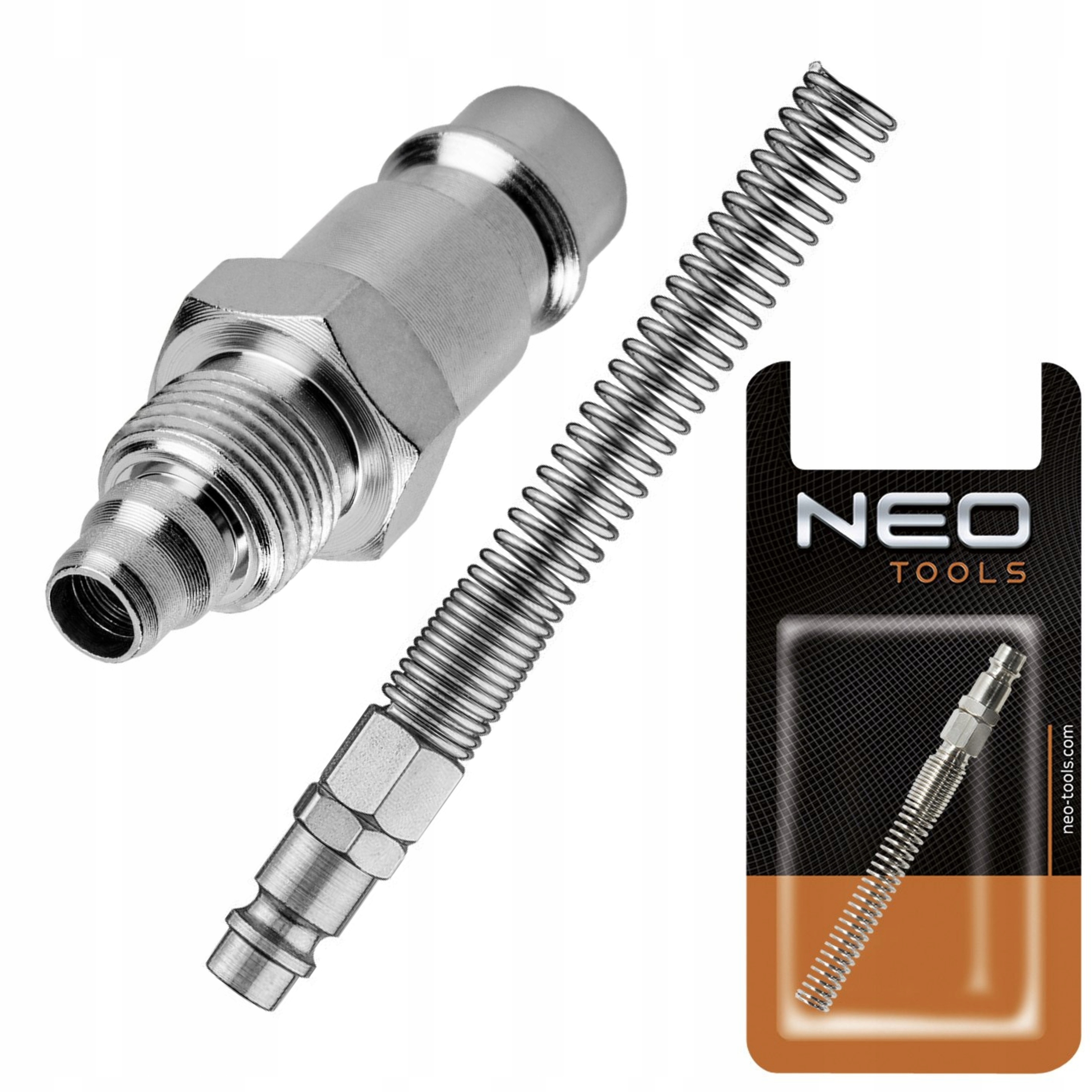 KOŃCÓWKA DO SZYBKOZŁĄCZA Z WYJŚCIEM NA 6*8 MM NEO