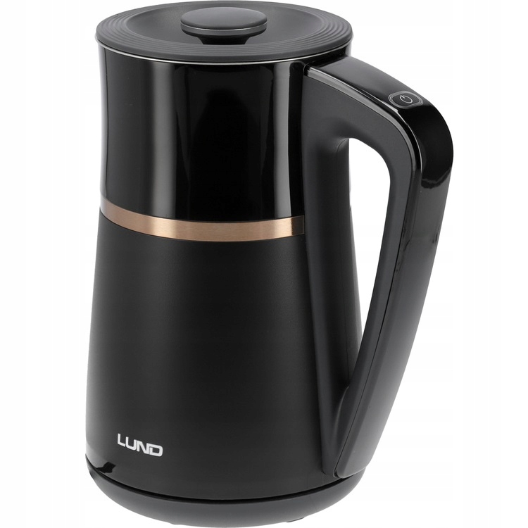 LUND CZAJNIK ELEKTRYCZNY 22000W 1,7L CZARNY Z REGULACJĄ TEMP. 40-100°68217