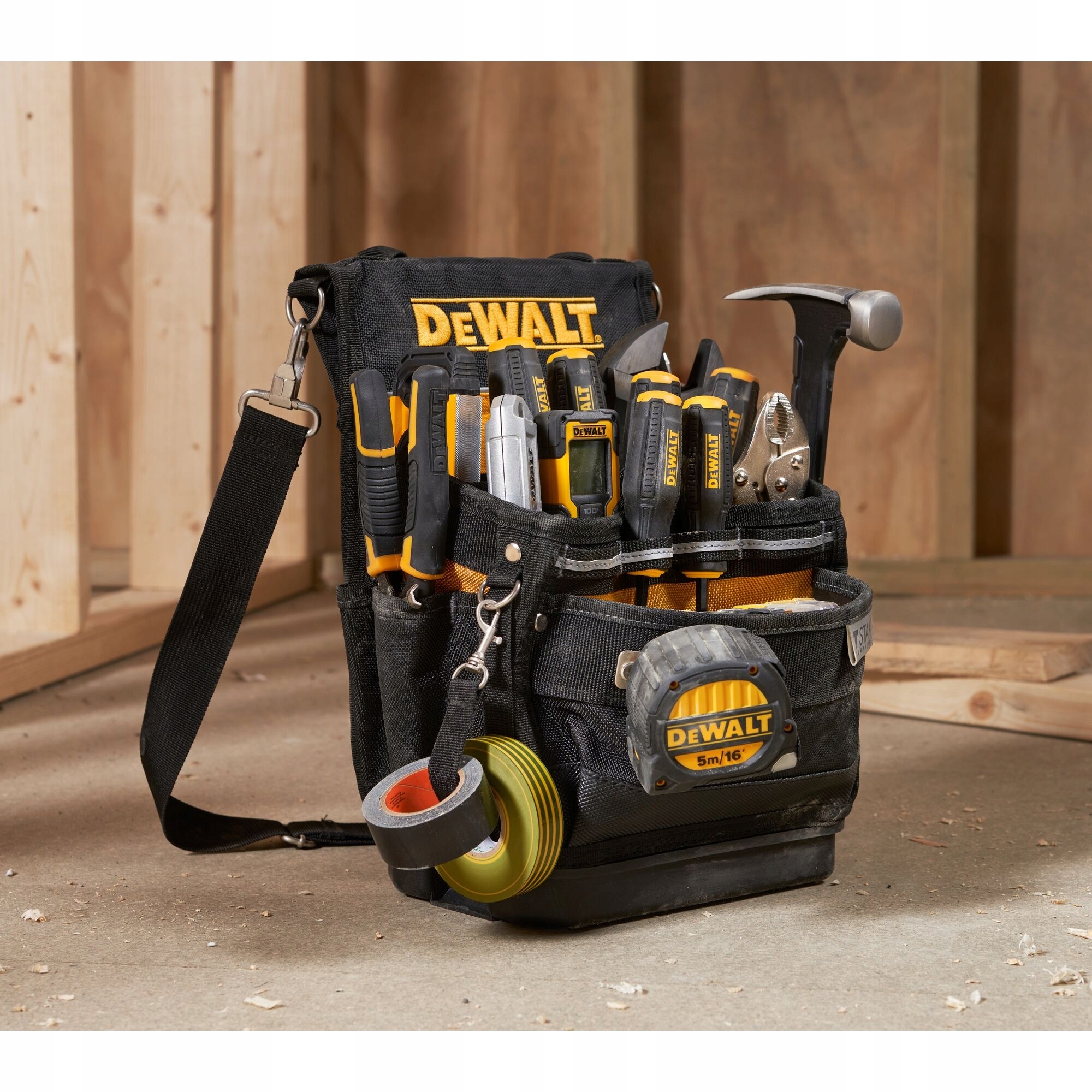 DeWALT TORBA NARZĘDZIOWA OTWARTA MIĘKKA TSTAK 1200D DO 18KG TOUGHSYSTEM