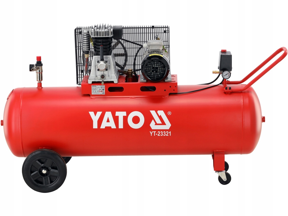 YATO KOMPRESOR OLEJOWY 200L 400V SPRĘŻARKA POWIETRZA 360L/MIN 10BAR YT23321