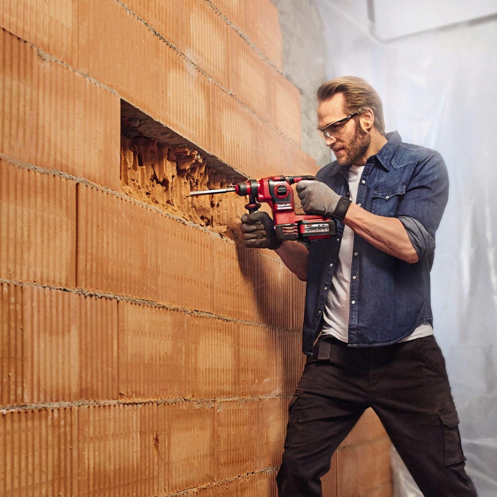 EINHELL AKUMULATOROWY MŁOT UDAROWY HEROCCO SOLO BEZSZCZOTKOWY 18V SDS+ 2,2J