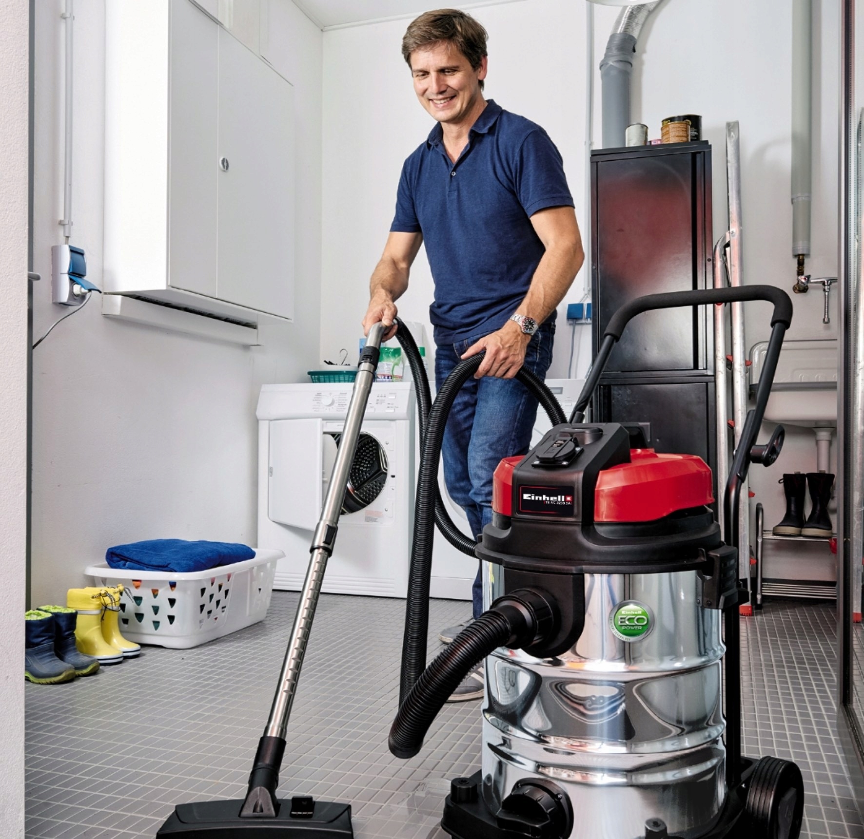 ODKURZACZ WARSZTATOWY 30L 1150W NA MOKRO SUCHO 230 V TE-VC 2230 SA EINHELL