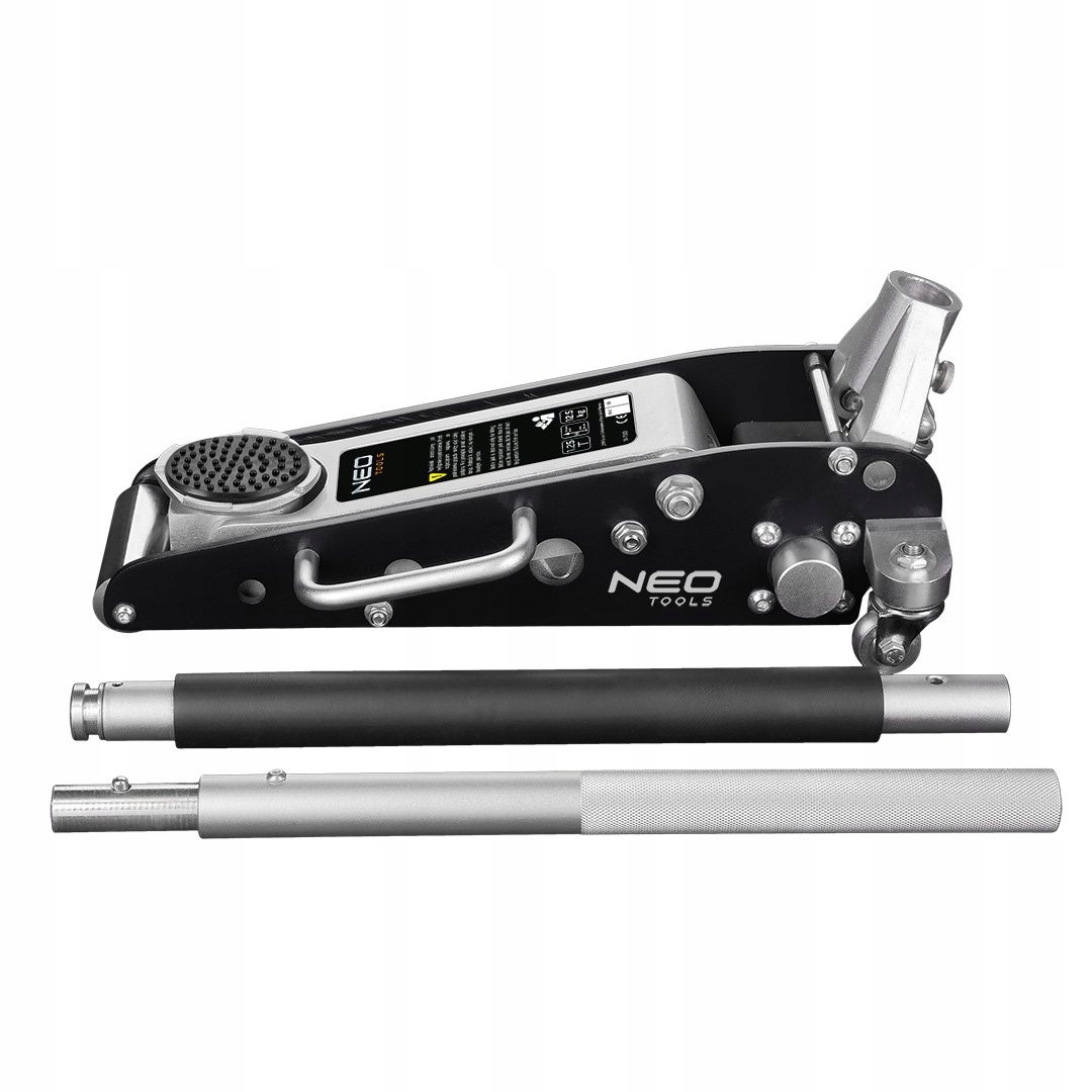 NEO PODNOŚNIK HYDRAULICZNY ALUMINIOWY ŻABA NISKOPROFILOWY 1.5T 11-730