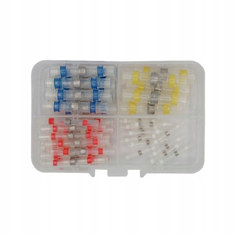 K&D KOSZULKI IZOLACYJNE TERMOKURCZLIWE POLIETYLEN Z CYNĄ 50 SZTUK KD10489