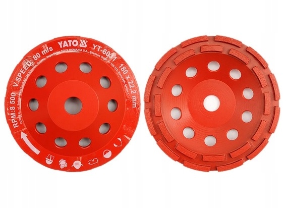 YATO TARCZA SZLIFIERSKA DIAMENTOWA TALERZ SZLIFIERSKI 125X22.2 MM YT-6032