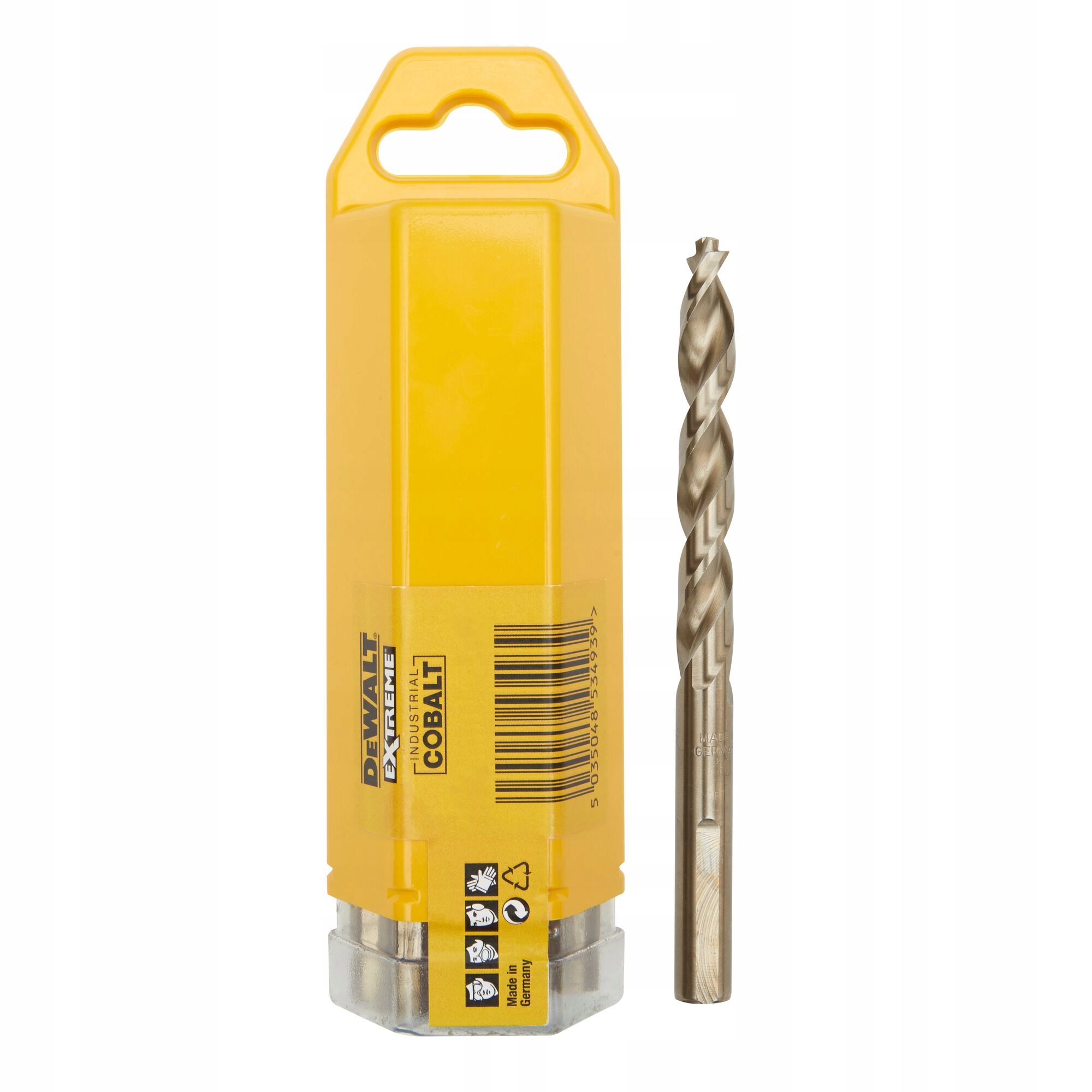 DeWALT ZESTAW 10E WIERTŁA PRZEM KOBALT 8.5MM HSS-E