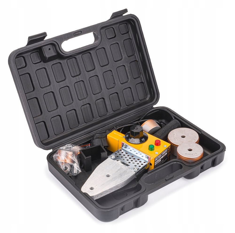 ZGRZEWARKA DO RUR PCV PP 1850W MATRYCE 20-63MM 6 SZT WALIZKA PM-ZGP-1500T2