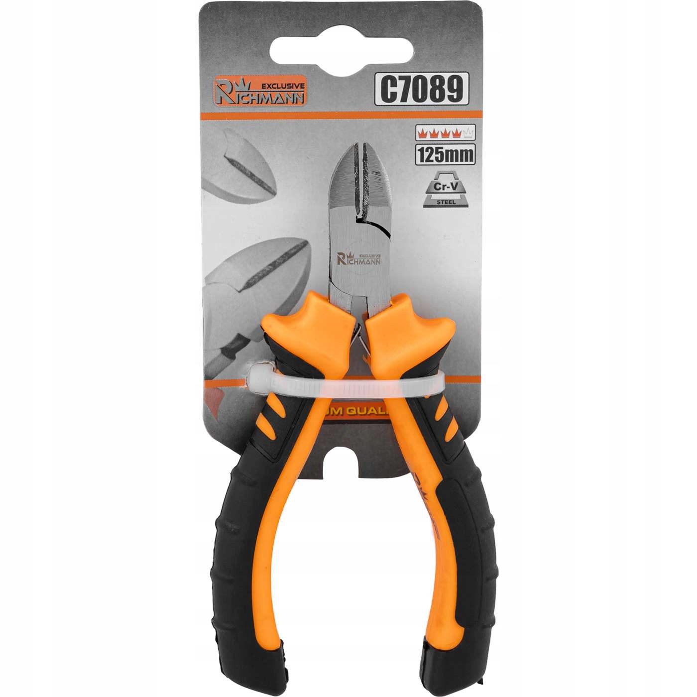 RICHMANN MINI OBCINACZKI PRECYZYJNE SZCZYPCE BOCZNE 125MM HARTOWANE C7089