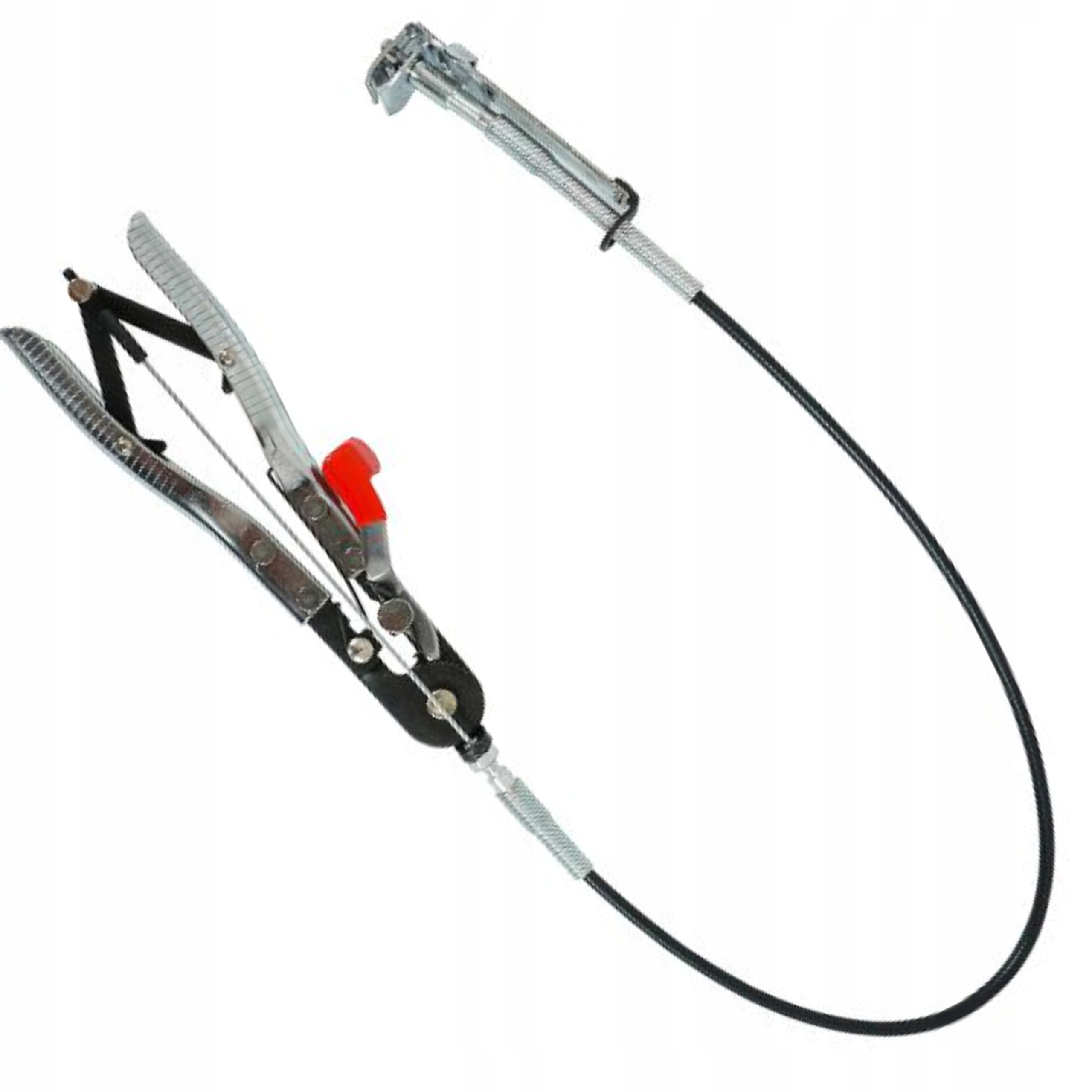 KRAFT&DELE SZCZYPCE ZACISKOWE DO OPASEK ROZPRĘŻNYCH Z LINKĄ 58CM KD10040