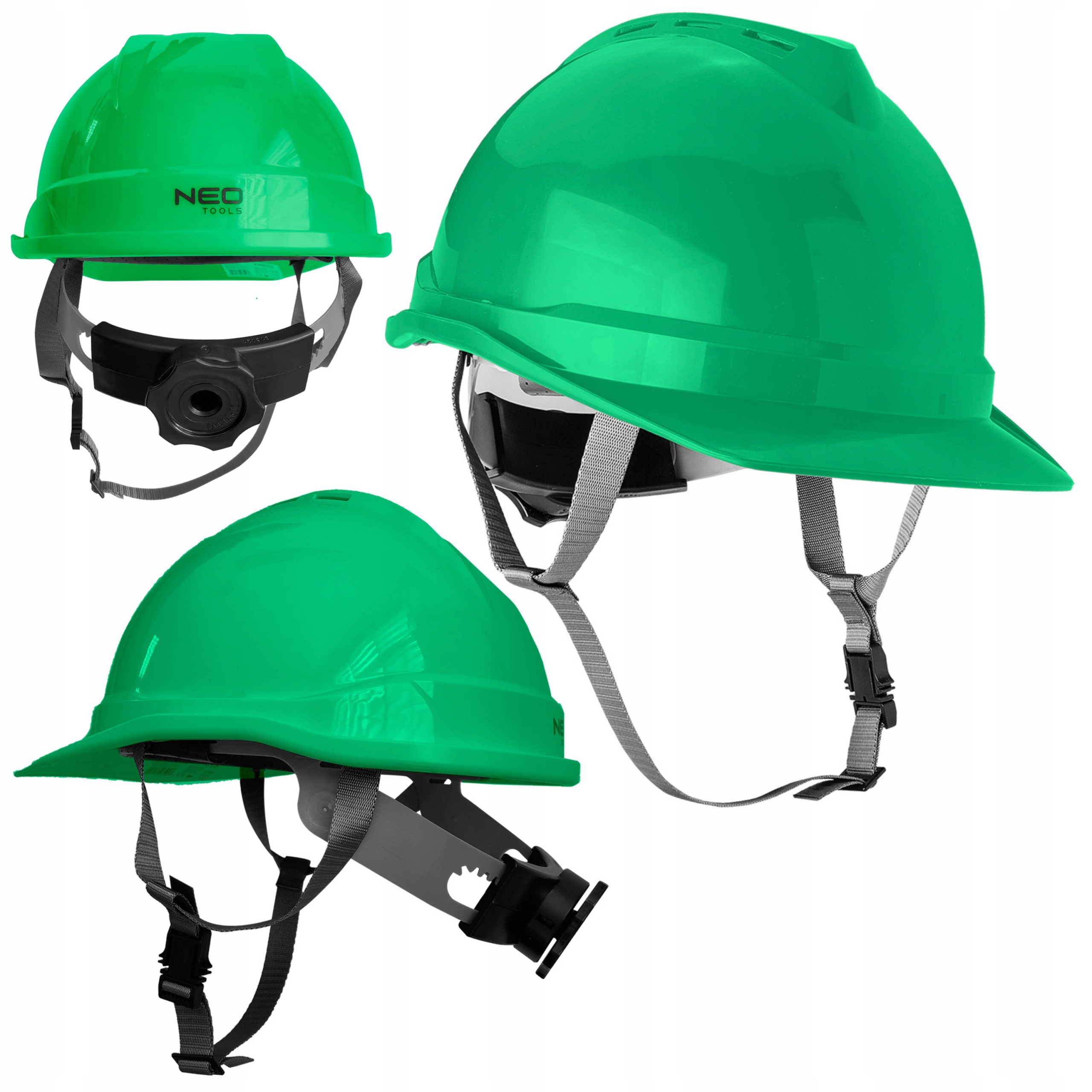 NEO HEŁM KASK BHP BUDOWLANY ROBOCZY OCHRONNY ZIEL