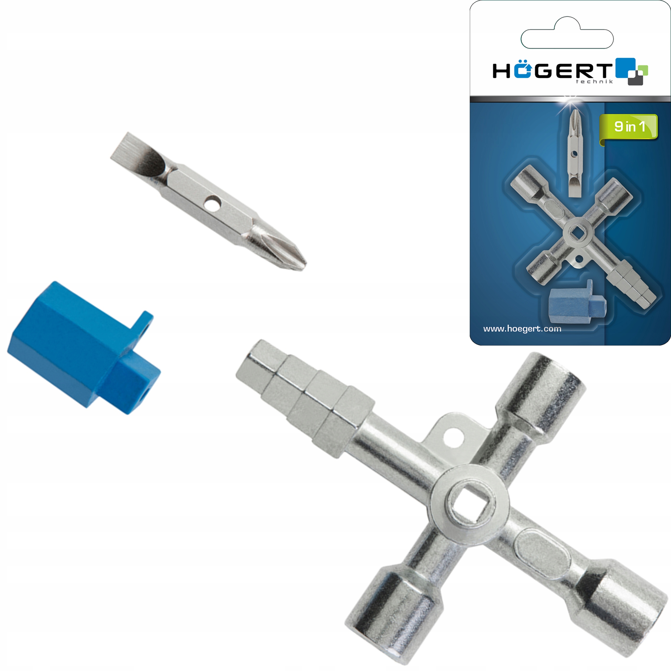 KLUCZYK DO SZAF ROZDZIELCZYCH 85 MM HOEGERT
