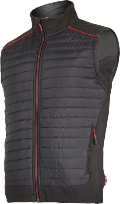 LAHTI PRO BEZRĘKAWNIK OCIEPLANY ROBOCZY CZARNY KAMIZELKA BHP L41310 R. XL