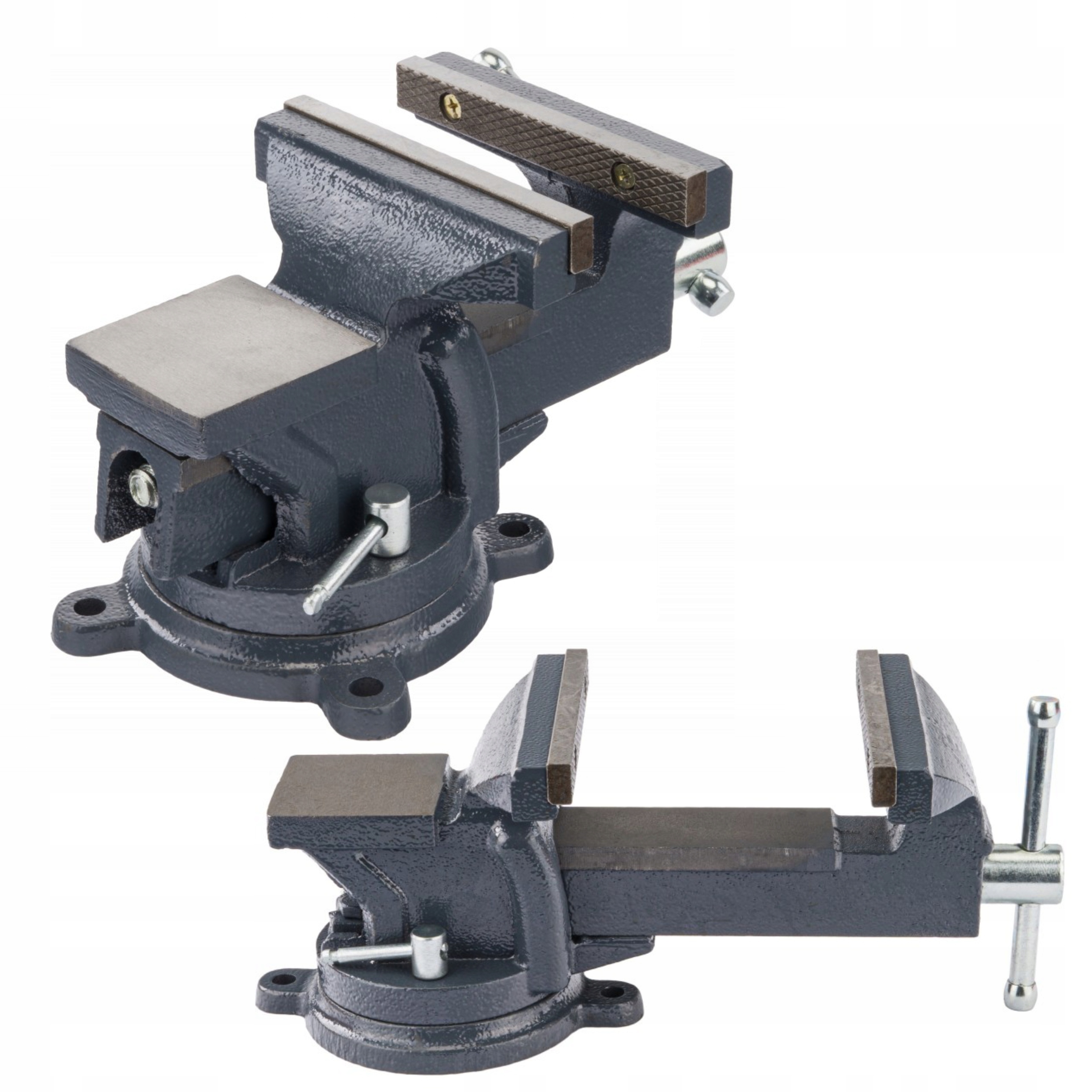 IMADŁO ŚLUSARSKIE 125 MM OBROTOWE Z KOWADŁEM 360 POWERMAT PM-IS-125T