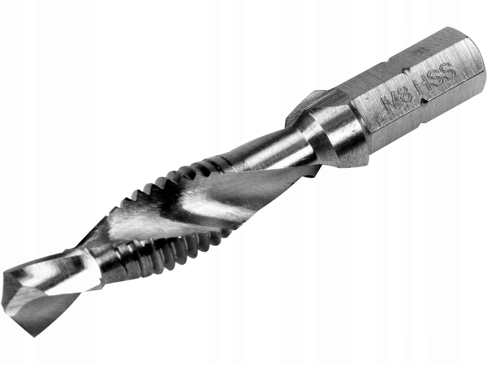 YATO WIERTŁO-GWINTOWNIK M8 HEX SZEŚCIOKĄTNY STAL HSS M2 YT-44845
