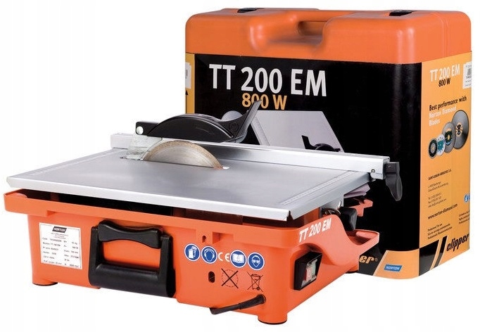 NORTON PRZECINARKA DO GLAZURY TT200EM 800W 200mm