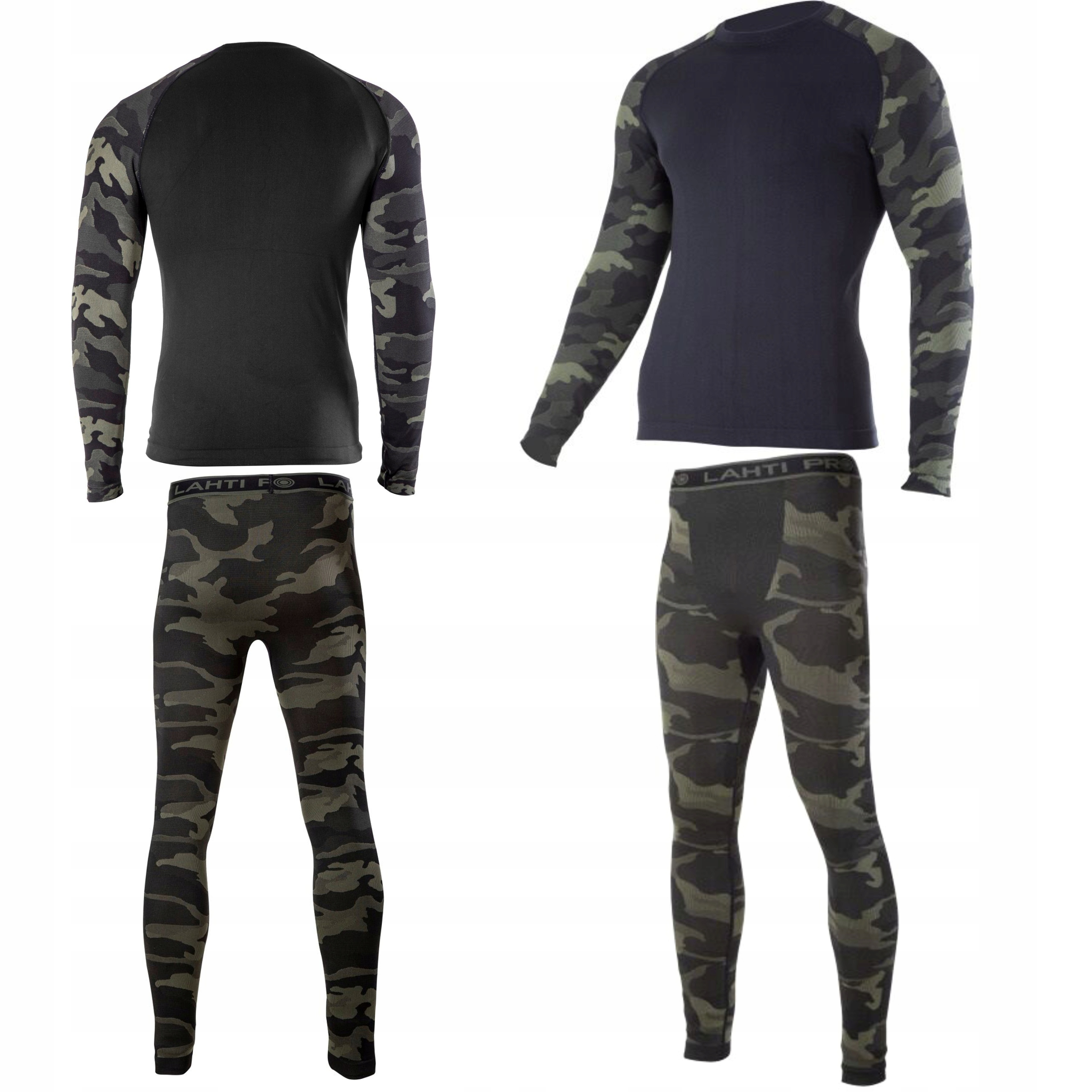 LAHTI PRO ZESTAW KOSZULKA + KALESONY TERMOAKTYWNE L41208/9 MORO r. L/XL