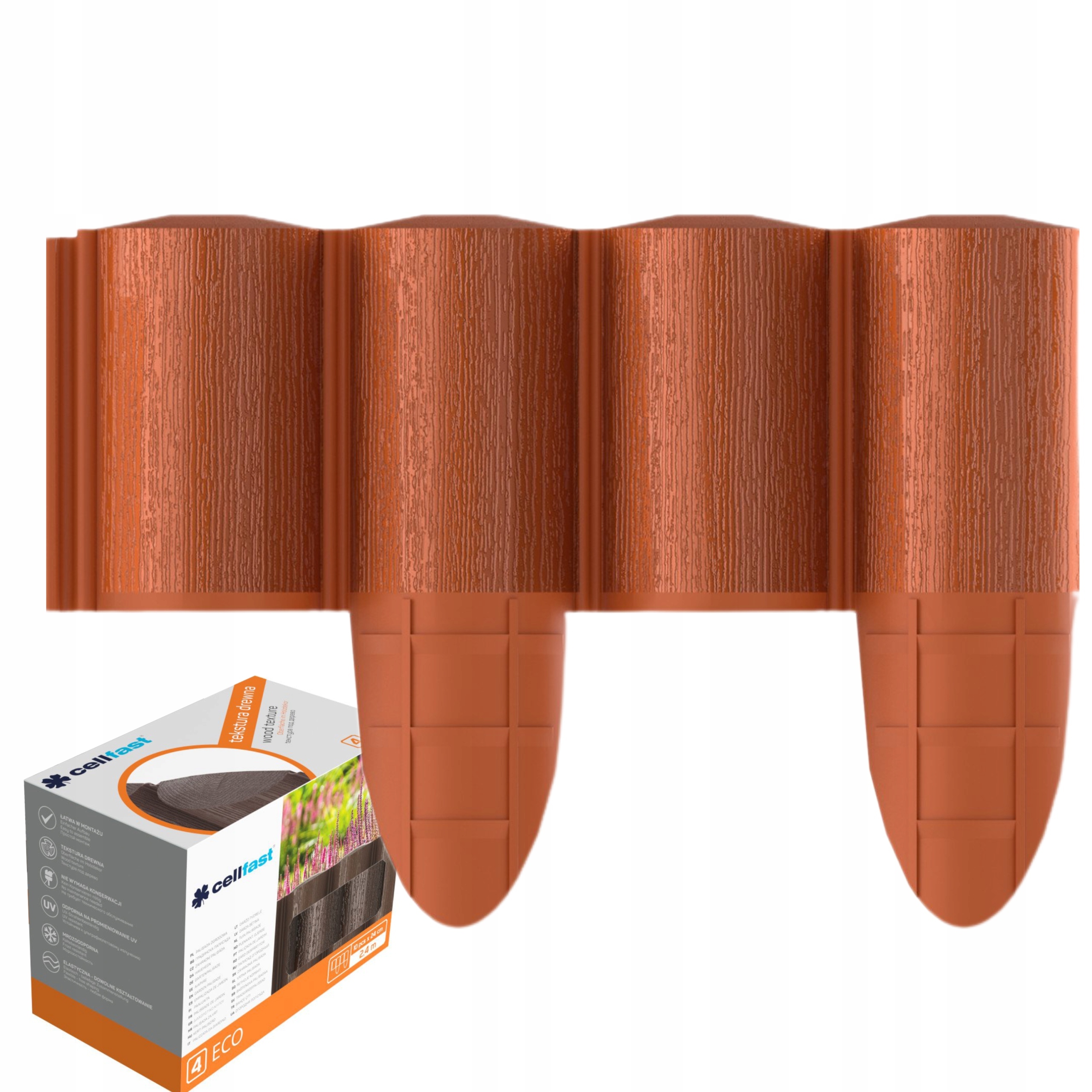CELLFAST PALISADA OGRODOWA PŁOTEK OBRZEŻE 240cm CE