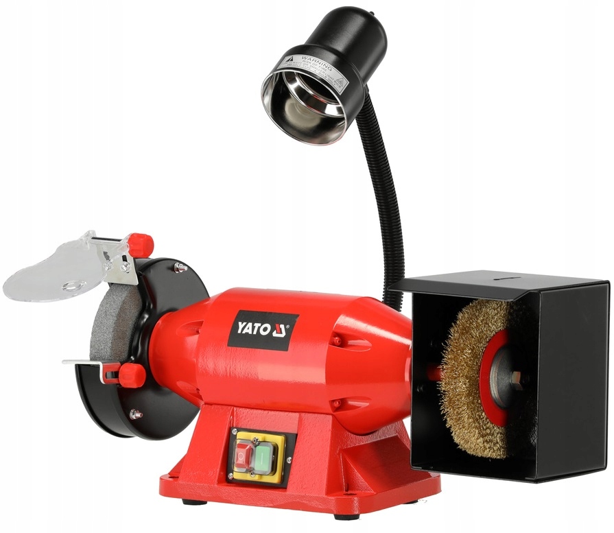 YATO SZLIFIERKA STOŁOWA YATO DWUTARCZOWA KAMIENIOWA 520W 150x32mm PODWÓJNA