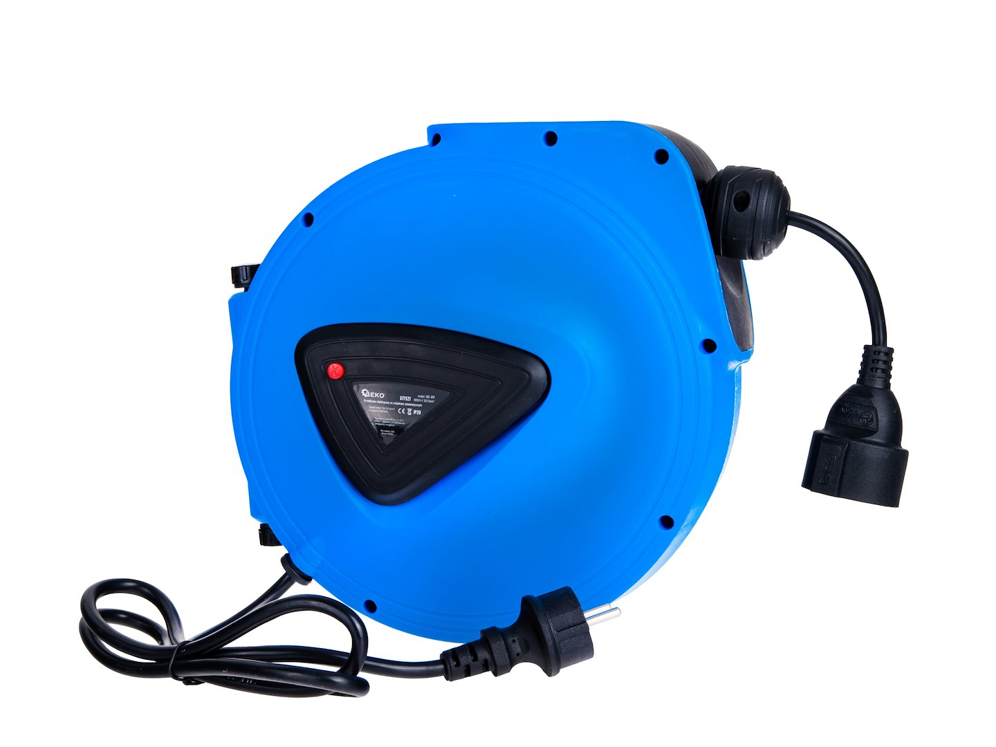 GEKO PRZEDŁUŻACZ ELEKTRYCZNY AUTOMATYCZNY NAŚCIENNY 15M 3X1,5MM2 G17521