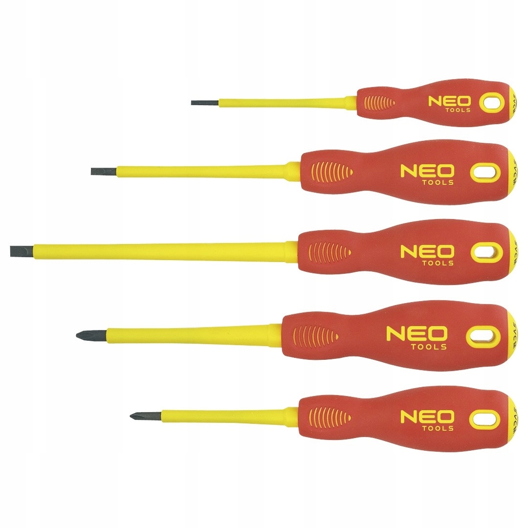 NEO 04-220 ZESTAW WKRĘTAK śrubokręt płaski krzyżak