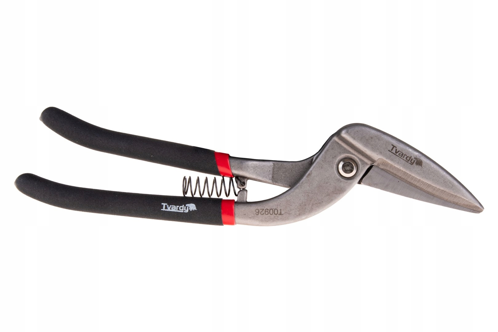 NOŻYCE DO BLACHY TYP PELIKAN LEWE ODGIĘTE ZE STALI CRV 300MM TVARDY T00926