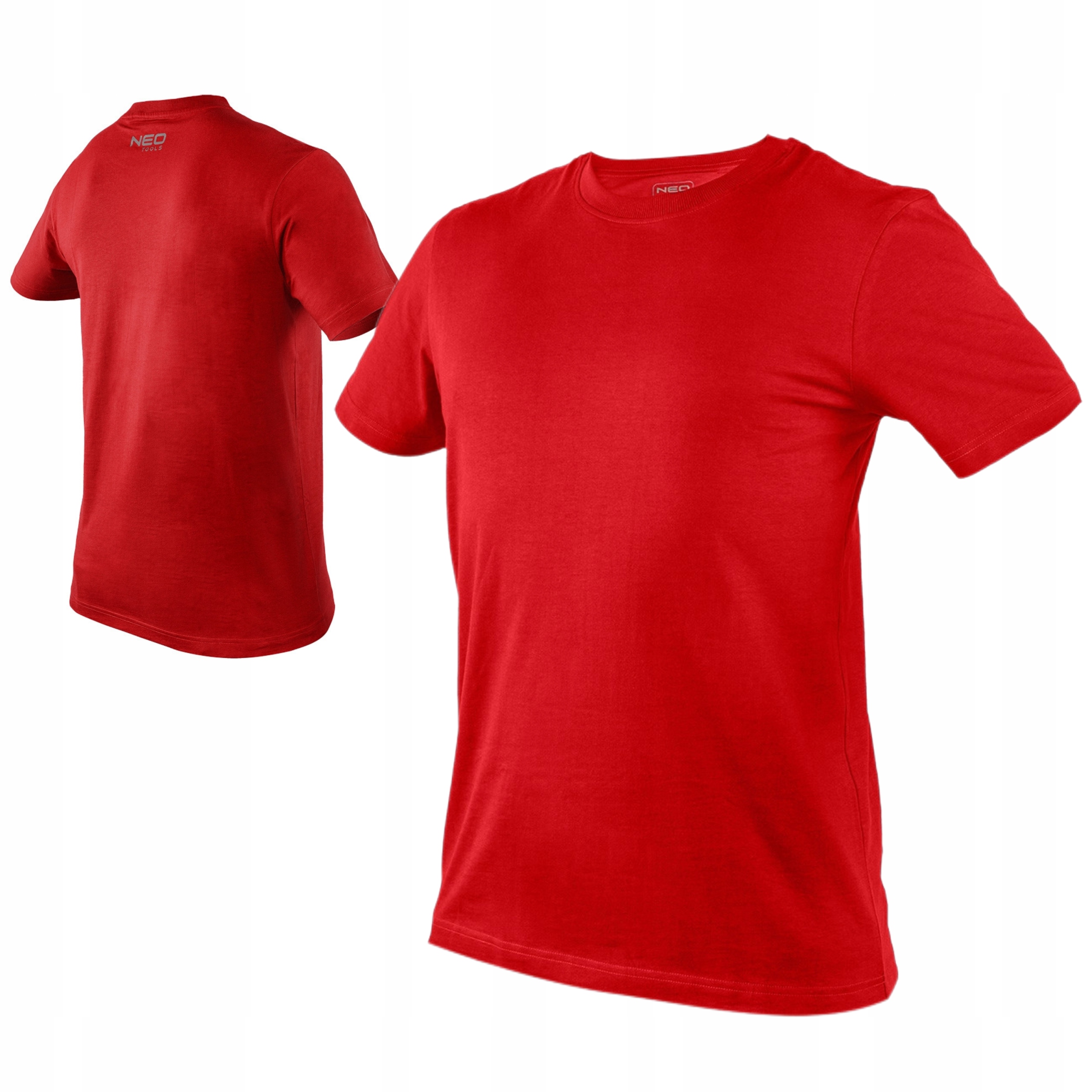 NEO KOSZULKA TOBOCZA T-SHIRT CZERWONY BAWEŁNA L