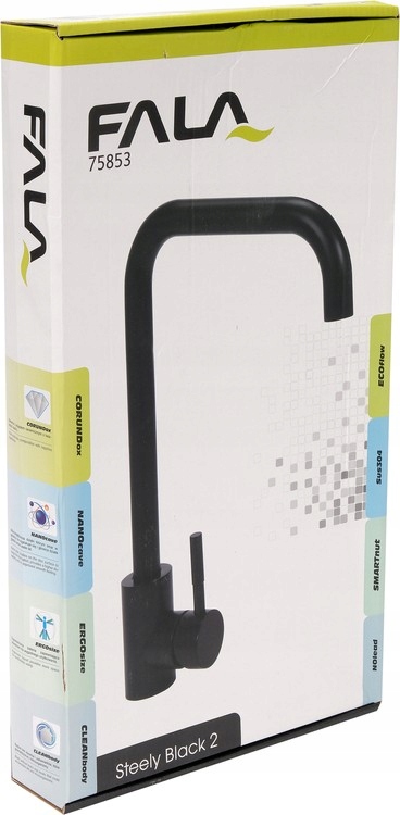 FALA 75853 BATERIA ZLEWOZMYWAKOWA STEELY BLACK 2