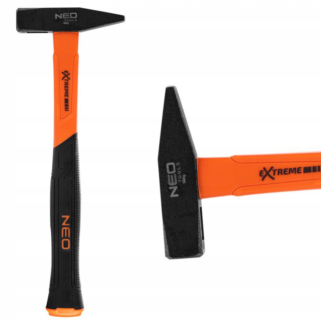 NEO MŁOTEK ŚLUSARSKI 300G TRZONEK WŁÓKNO SZKLANE FIBERGLASS 53 HRC 25-143