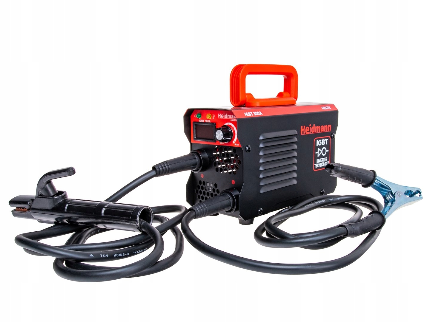 SPAWARKA INWERTEROWA INWERTOROWA MMA TIG IGBT LCD 300A LEKKA SOLIDNA H00705
