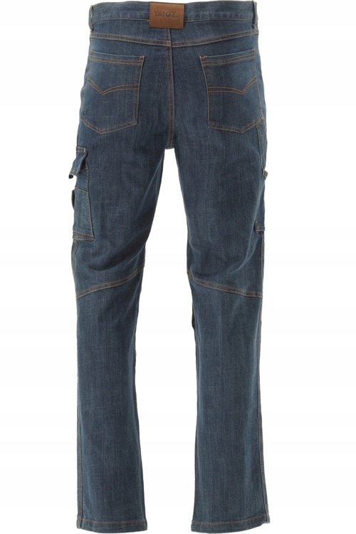 YATO SPODNIE ROBOCZE DO PASA MĘSKIE BHP BOJÓWKI STRETCH JEANS MARA R. XL