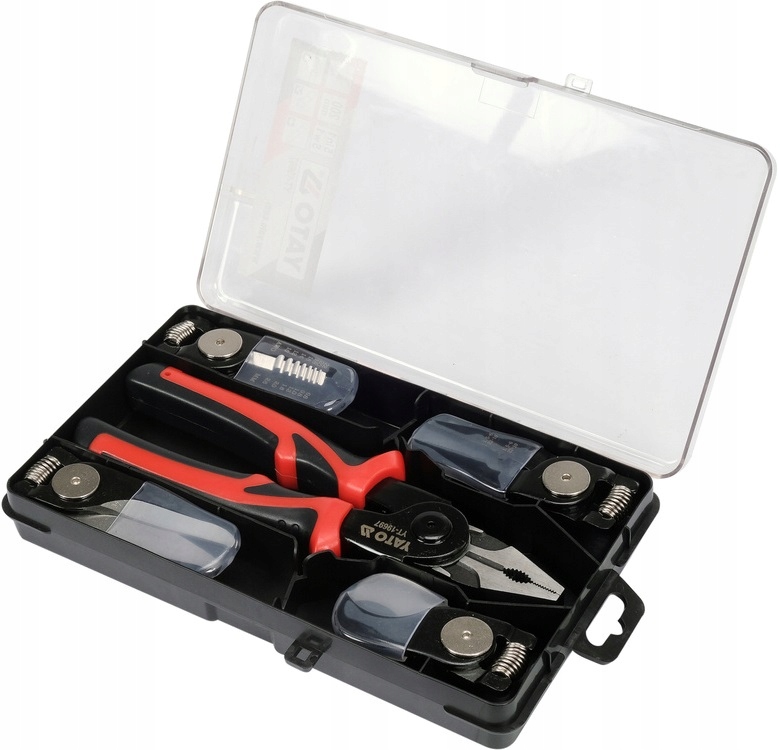 YATO ZESTAW SZCZYPIEC DLA ELEKTRYKÓW 5w1 WIELOFUNCYJNE WYMIENNE GŁOWICE