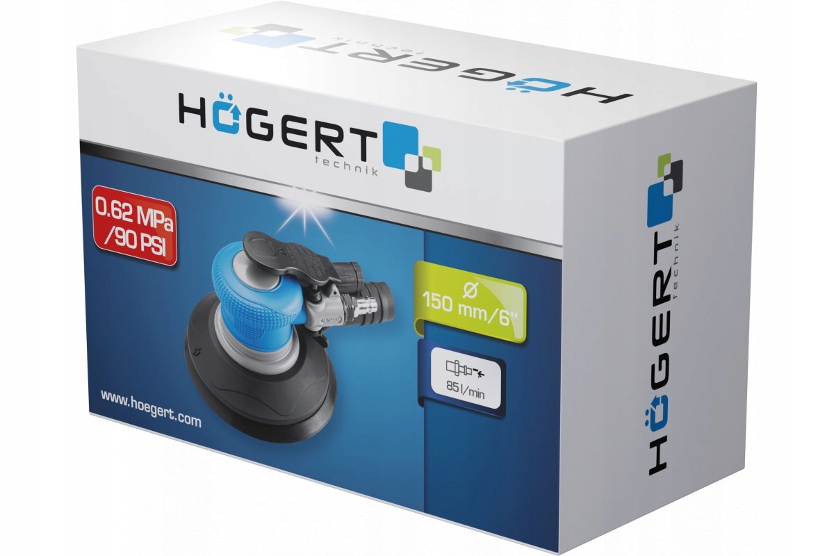 HOGERT HT4R652 SZLIFIERKA PNEUMATYCZNA MIMOŚRODOWA