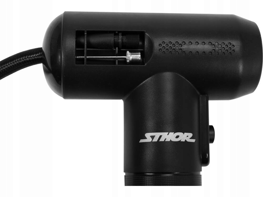 STHOR MINI KOMPRESOR SAMOCHODOWY 100PSI 25L/MIN BEZPRZEWODOWY LED POMPKA