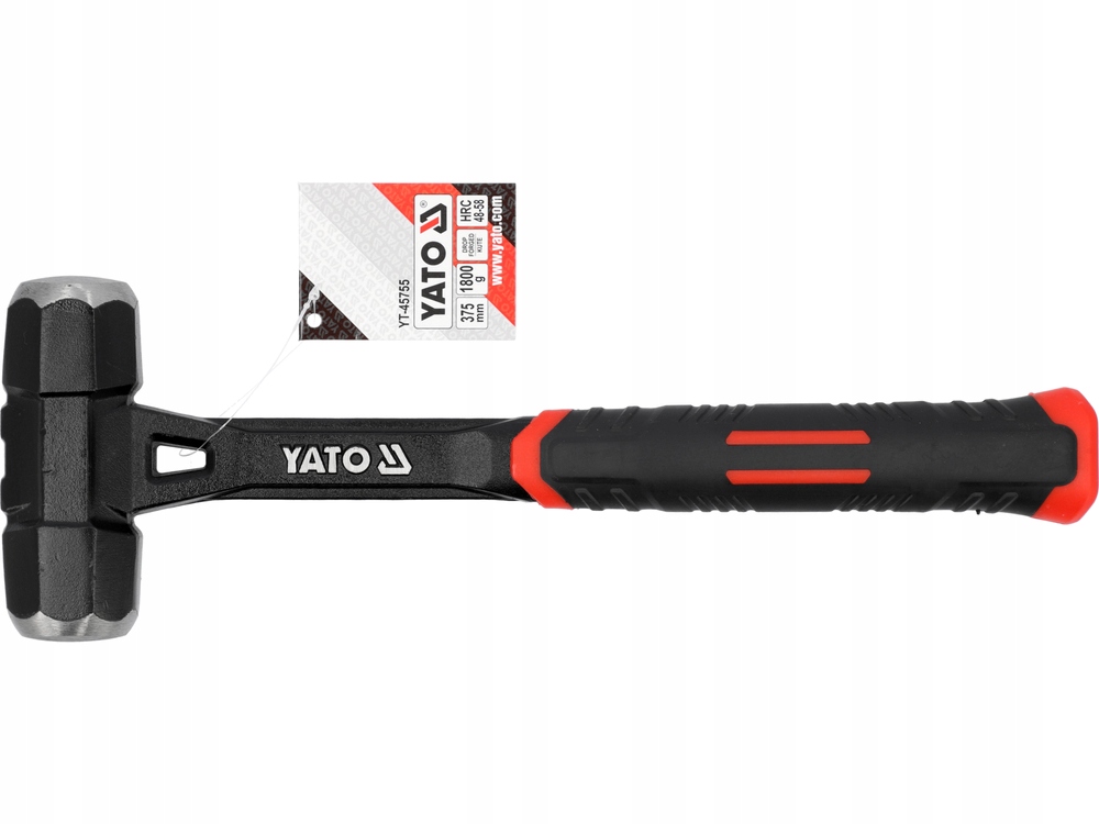 YATO MŁOTEK KOWALSKI MONOLITYCZNY KUTY 1800G STAL WĘGLOWA YT-45755