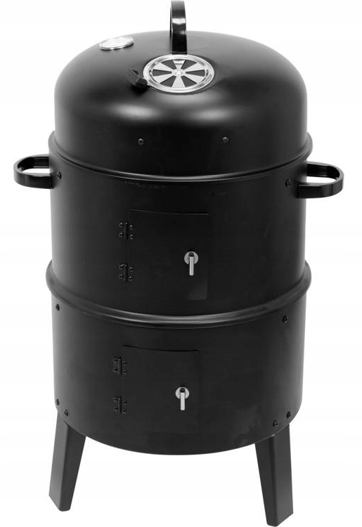 WĘDZARNIA OGRODOWA STALOWA WĘDZARKA GRILL 37 cm