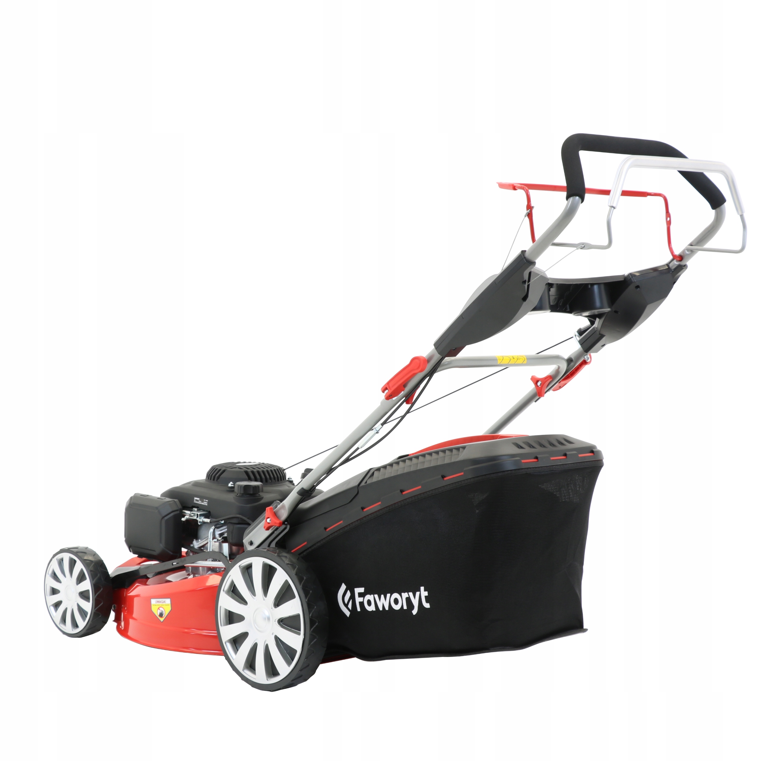 FAWORYT MOCNA KOSIARKA SPALINOWA Z NAPĘDEM KOSZEM 51cm LONCIN 196,00cm3 5KM